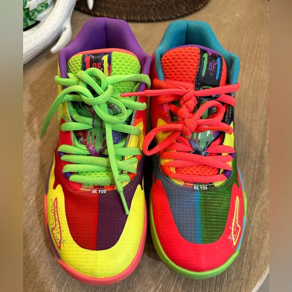 Puma be you basketball shoes size 7C EUC - Picture 4 of 9